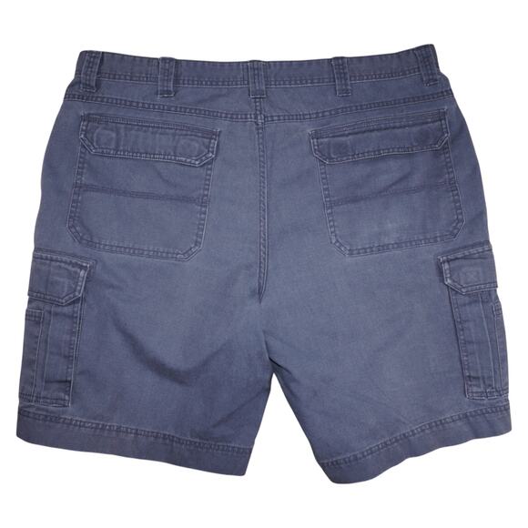 Red Head Cargo Shorts Men’s 40 Blue Cotton Utility Outdoor Workwear - Picture 2 of 6